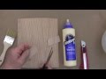 Gluing Wood Veneers With Carpenter's Glue At Veneer-Factory-Outlet.com