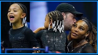 Serena Williams' Adorable Daughter Olympia Steals The Show At The US Open