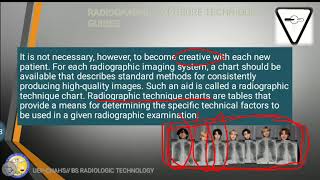 Radiographic Exposure Technique Guides