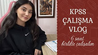 Kpss Çalişma Vlog 6 Saat Birlikte Çalışalım