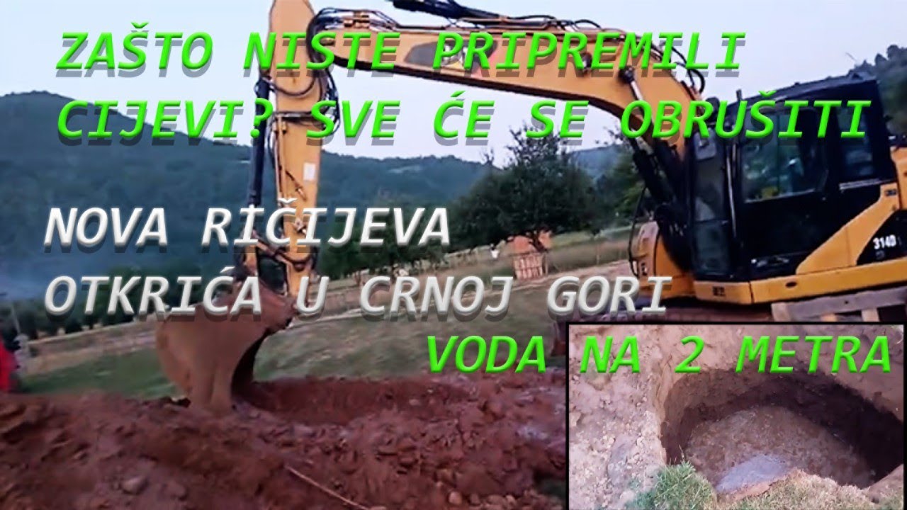 RIČI NAM JE JUTROS PRONAŠAO OGROMNU VODU U BIJELOM POLJU