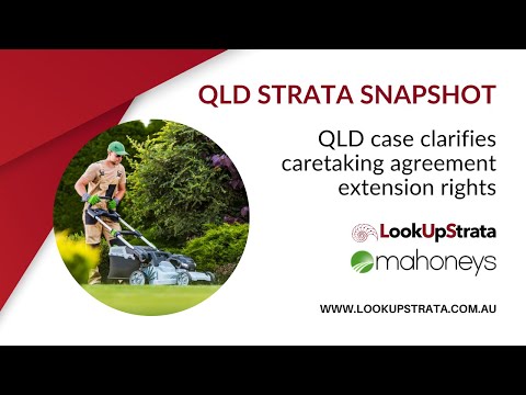 YouTube video about the validity of caretaking agreement extension rights