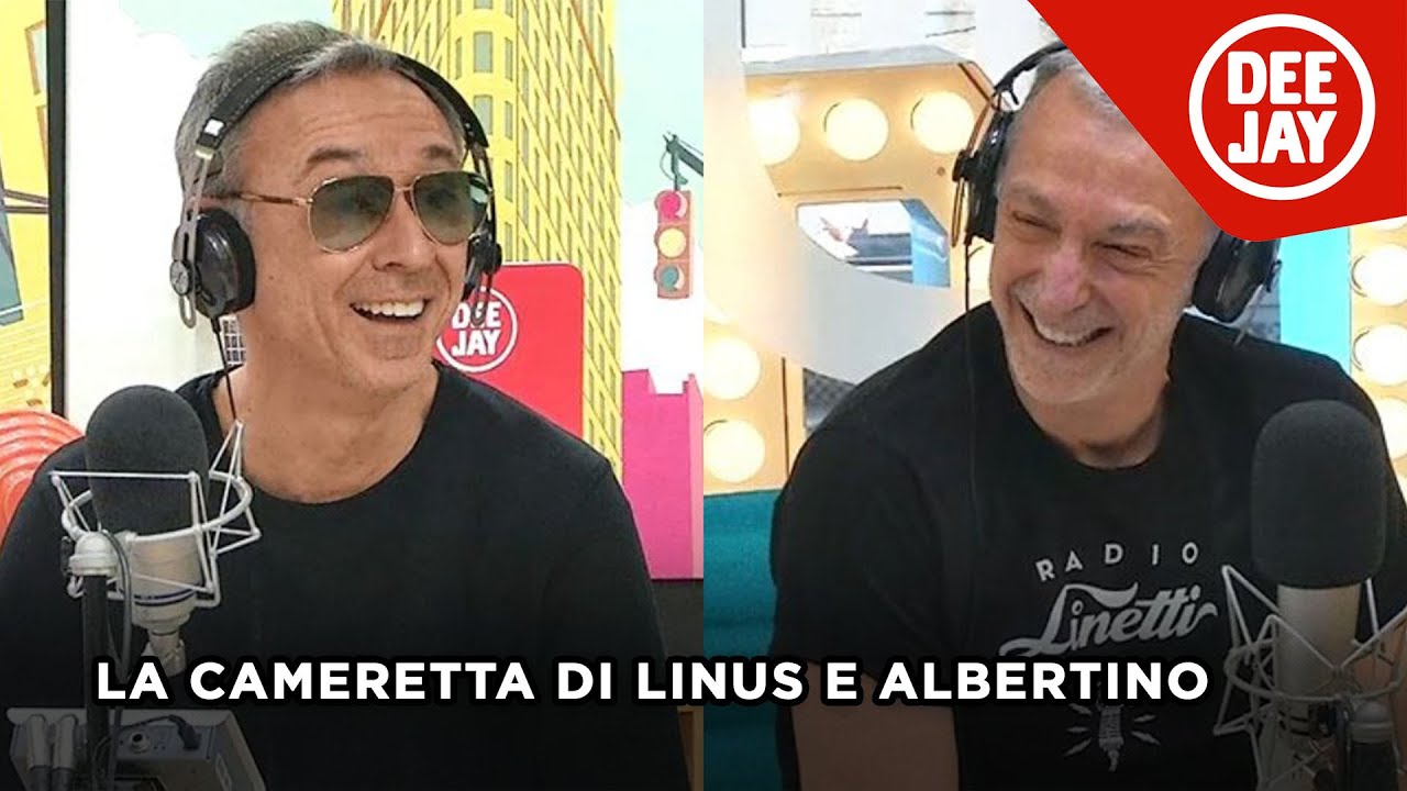 La cameretta di Linus e Albertino: il racconto dei due fratelli in diretta insieme