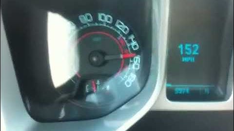 2010 Camaro SS Top Speed Run