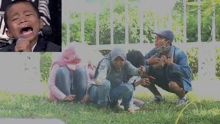 Nyanyi Lagu Berbeza Kasta Versi Alwiansyah (Muka Jelek), Sampai Kabur Semua.