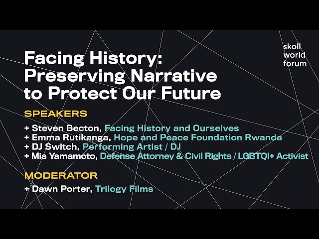 Facing History: Preserving Narrative to Protect Our Future