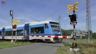 Železniční přejezd Višňová #3 [P2852] - 20.9.2023 / Czech railroad crossing