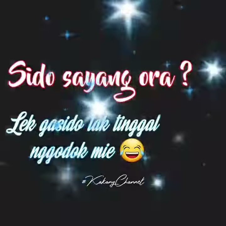 Story WA kekinian || (sido sayang ora? lek gasido tak tinggal nggodok mie)