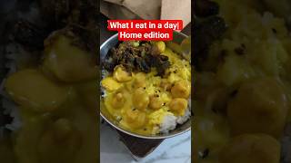 What I Eat in a Day 🍱 | Home Food Hits Different for a Hosteler #food #foodie #tasty #shorts #viral