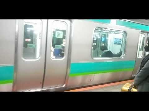声がかわいい美人駅員　　The beautiful station staff.