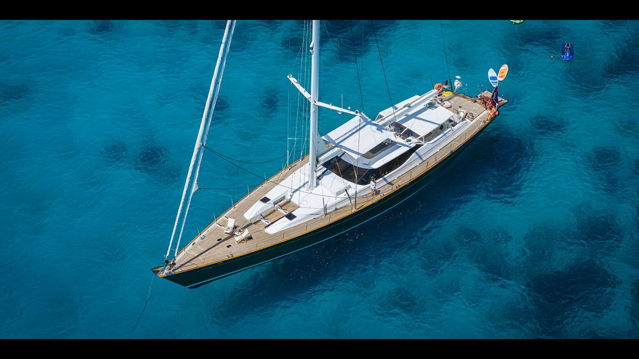 ⁣BGYB Charter - 37m Dubois Design Sailing Yacht THANDEKA