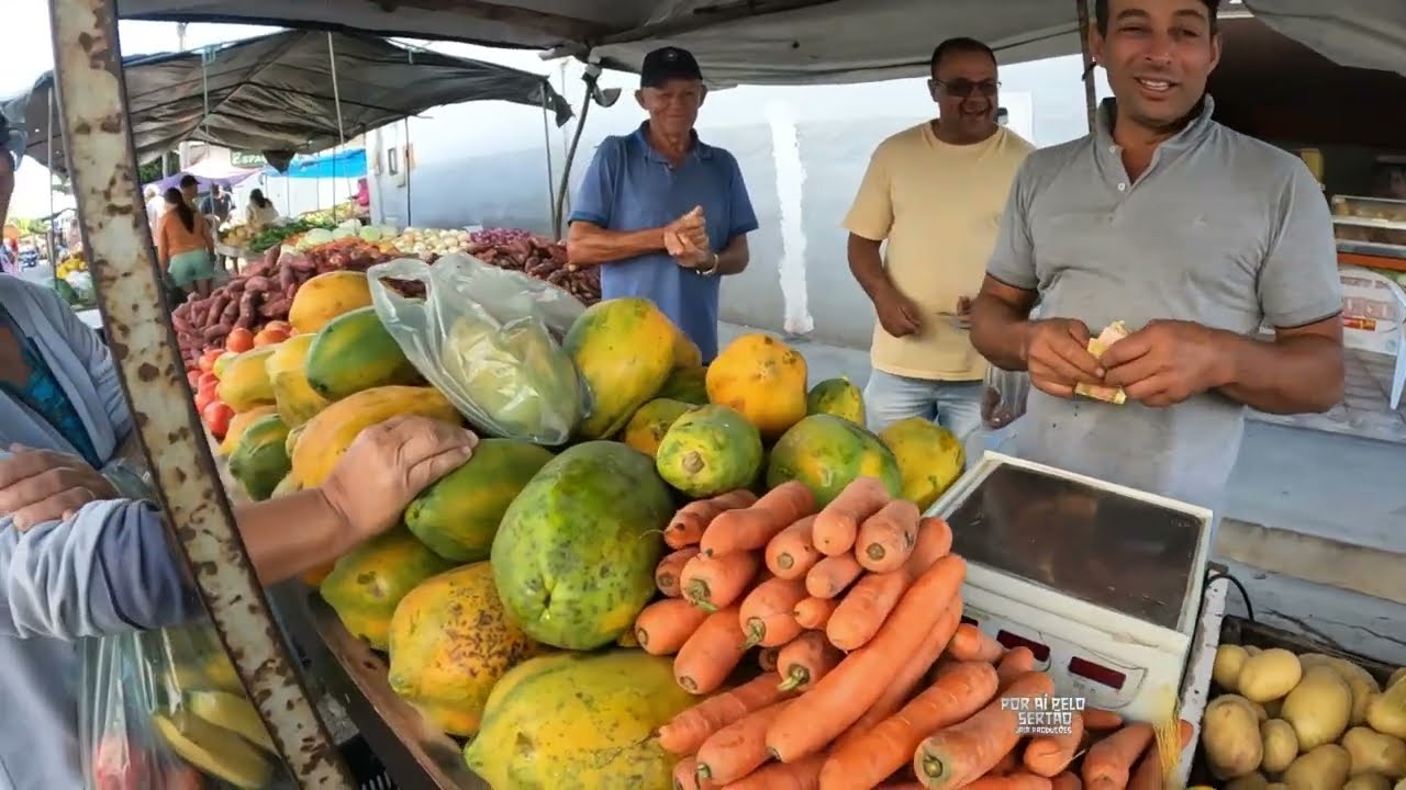 Alface e Coentro a 1 Real na Feira de Santa Terezinha em Pernambuco  01/09/2025 #nordeste