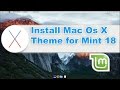 Linux mint: Make your linux mint 18 just like Mac Os X 10