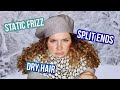 3 REASONS WHY YOUR HAIR IS FRIZZY IN THE WINTER + SOLUTIONS