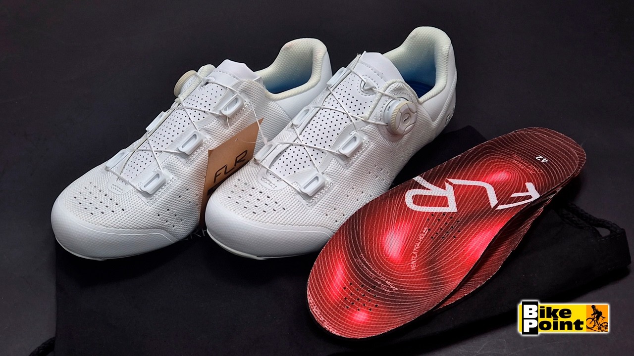 Sapatilha de Ciclismo FLR FNT-5 Knit Knit Carbon Index12 Pure