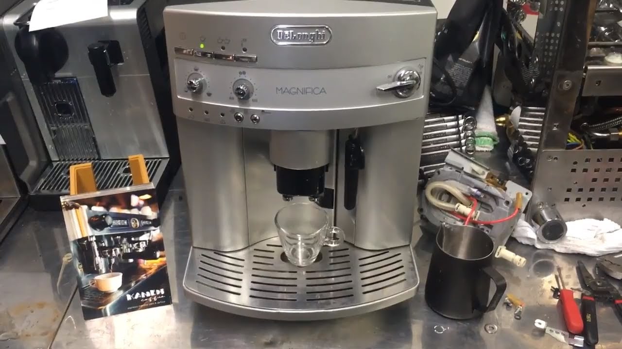 Delonghi Magnifica Test 1364 No coffee YouTube