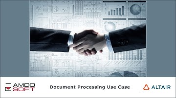 AmdoSoft b4 and Altair Monarch Use Case