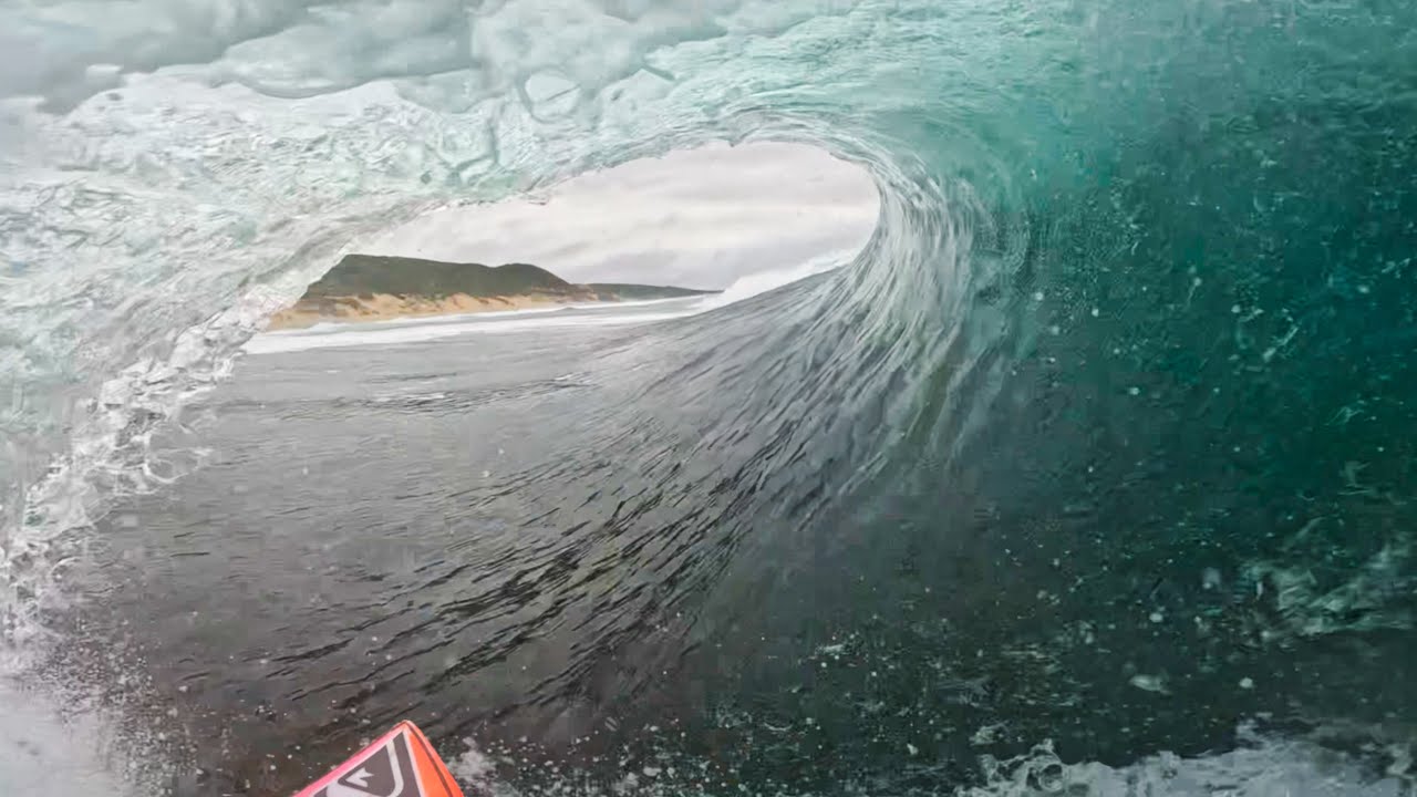 HECTIC NOVELTY WAVE GOES OFF! (POV SURF)