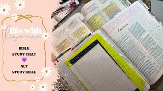 NLT Study Bible (Another Ebay Find!) | Bible Study Process Chat!