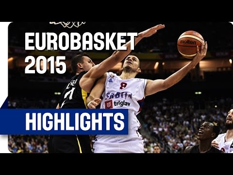 Serbia v Germany - Group B - Game Highlights - EuroBasket 2015