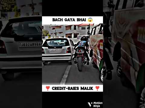 Bach Gaya Bhai 😱 #motovlog #ktm #yamaha #bike #shortsvideo #youtubeshorts #shorts #viral