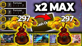 I Got 7 Fortune for FREE + DOUBLE MAX CASHOUT...??? ⭐⭐⭐ | TFT SET 11