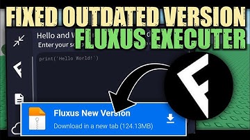 NEW Fluxus Executer Update | Fixed Outdated Version Download Media File Link! 2023