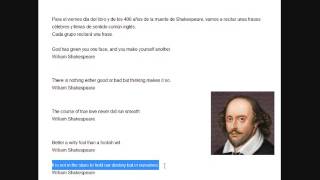 Quotes from Shakespeare ( 6)