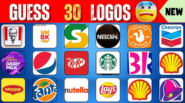 Only 1% Can Guess These 30 Logos Correctly! 😱🔥 | 4-Minute Logo Quiz Challenge