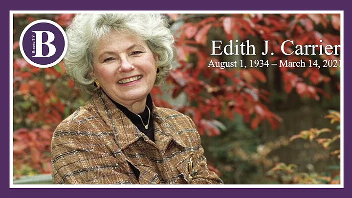 JMU remembers Edith J. Carrier