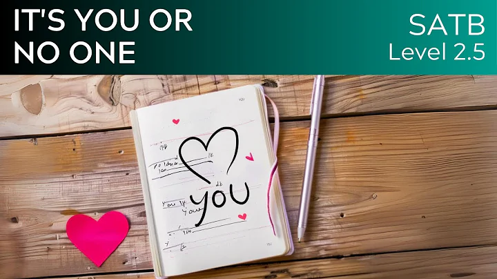 It's You Or No One (SATB Lv 2.5 STARTER SERIES) Ke...