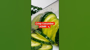 Crisp Cucumber ASMR 🔪 #ai #aiart