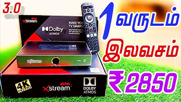 AIRTEL XSTREAM ANDROID BOX 3.0 FULL STOCK AVAILABLE || 1 - YEAR FREE LOW PRICE @Tndthofficial 