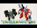 [LEGO Самоделки] Mobile Frame Zero: Настолка с ЛЕГО роботами (Самоделки крутых фигурок мехов)