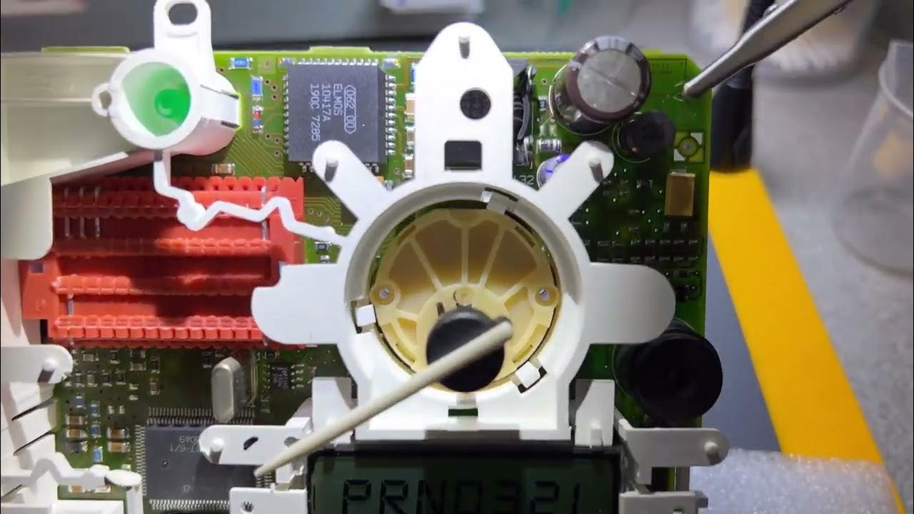 1999 VW EuroVan Instrument Cluster intermittent test and repair YouTube