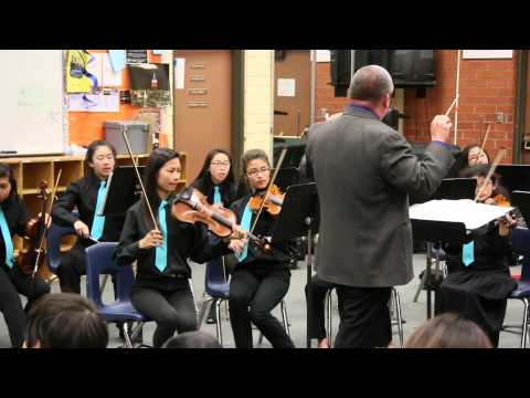 San Gabriel Christian School Senior Strings - SCSBOA Performance- Judge Feedback