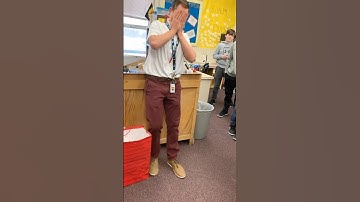 Teacher Broke Down After Students Surprised Him 😭 #shorts #emotional