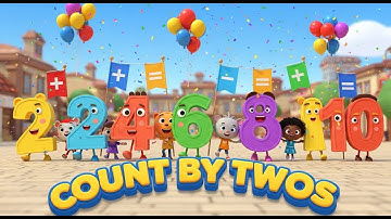 Counting by Twos Parade Adventure | Skip Counting Fun for Kids | Animagic Studio