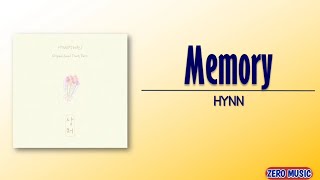 Download lagu HYNN - Memory (상처) [Nothing Uncovered OST Part 1] [Rom_Eng Lyric]