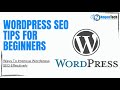 Wordpress seo tips step by step guide for beginners  nogentech blog