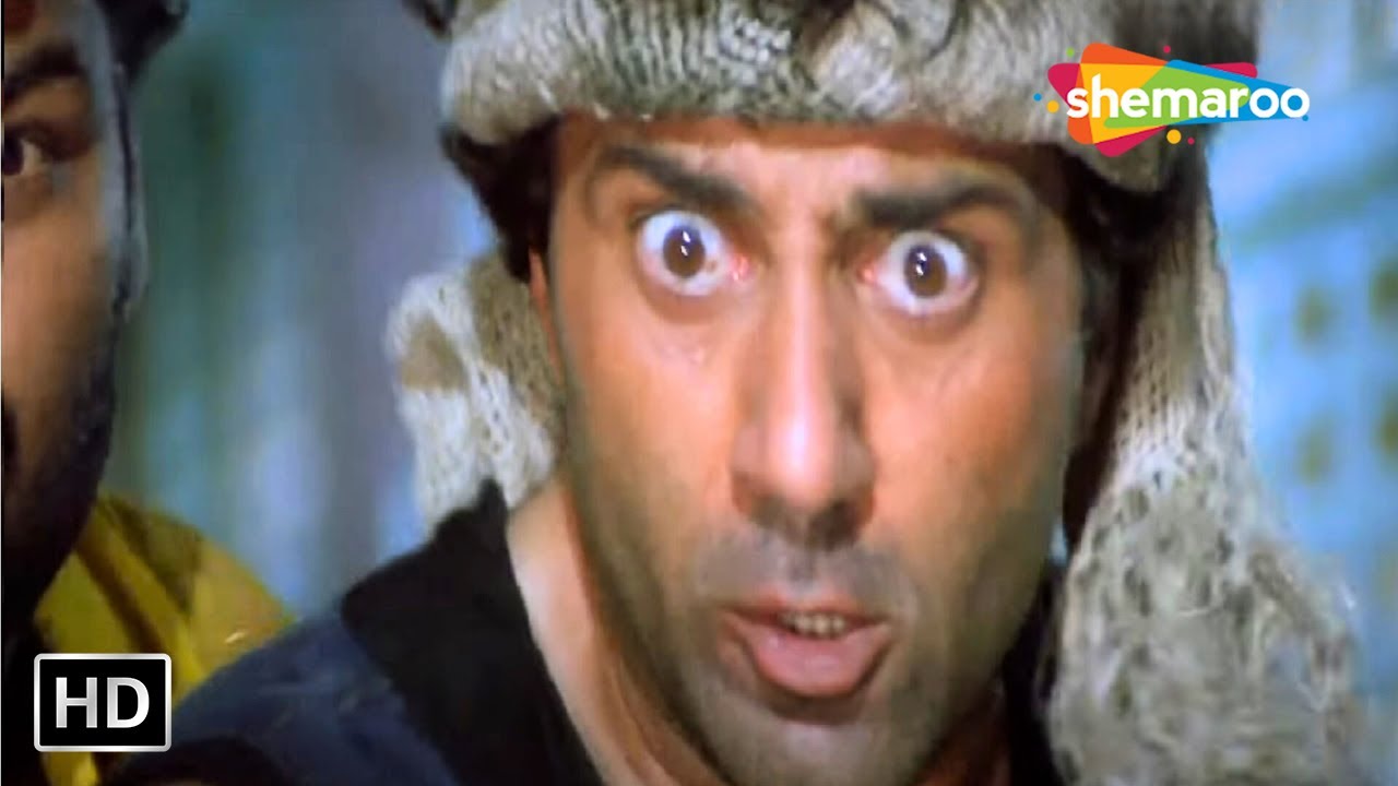 सनी देओल ने पुलिस स्टेशन में मचाया तहलका - SUNNY DEOL KI ACTION MOVIE (HD) - KARISHMA - SALMAN KHAN
