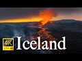 Iceland - 4K UHD Drone | 6,000-Year-Dormant Icelandic Fagradallsfjall Volcano Just Erupted