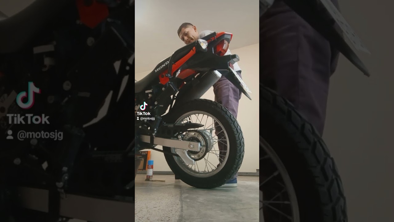 primer mantenimiento de Honda XRL 190