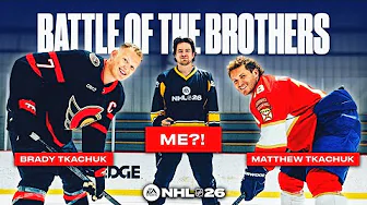MATTHEW vs. BRADY TKACHUK *BATTLE OF THE BROTHERS*