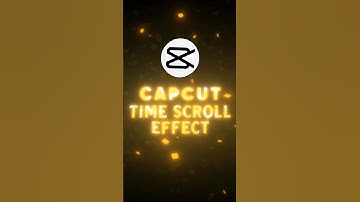 Capcut Time Scroll Effect💀🔥!! #edit #shorts
