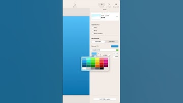 Mini Minute with Keynote: Customize Slide Color #shorts