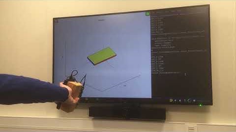 Demonstration of sensor fusion in Hera: Attitude and Heading Reference System (AHRS)