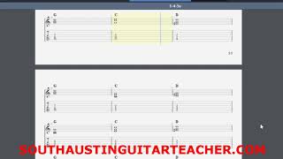major triad workout #1 (1-4-5-s in g)