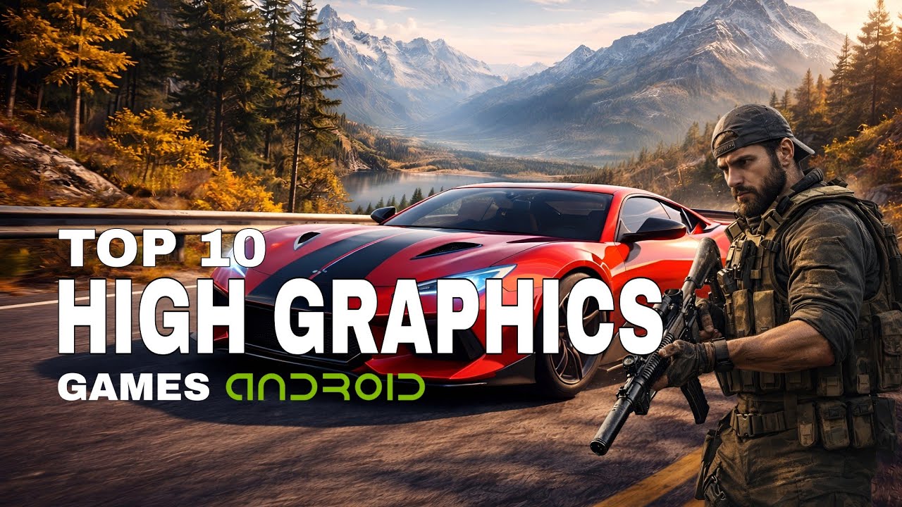 TOP 10 HIGH GRAPHICS OPEN WORLD GAMES FOR ANDROID 2026!! l #viral # ...