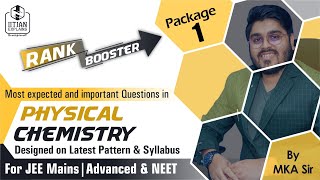 Most expected and important Questions in Physical chemistry | Rank Booster | Jee and NEET| Package-1